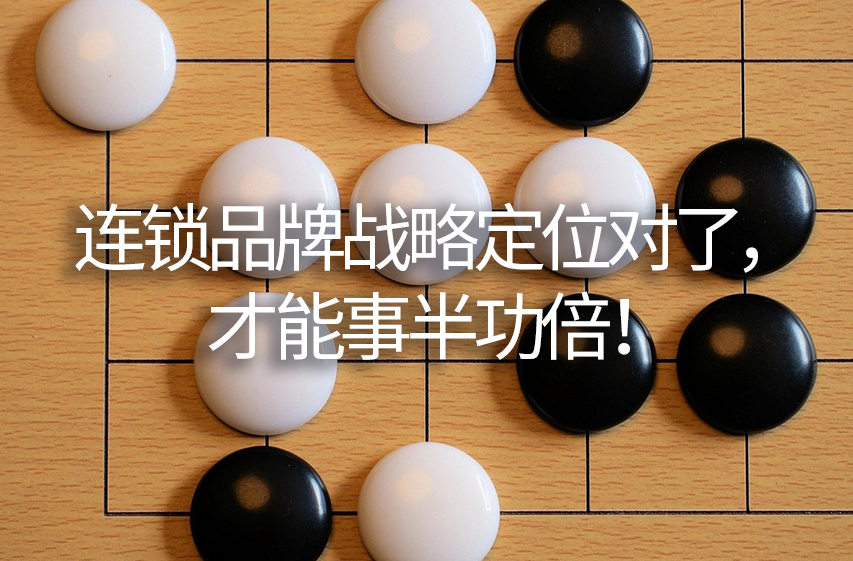 连锁品牌战略定位对了，才能事半功倍！